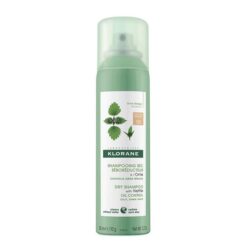 KLORANE Dry Shampoo Ortie, Ξηρό Σαμπουάν Spray με Εκχύλισμα Τσουκνίδας για Καστανά Μαλλιά - 150ml