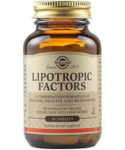 Solgar Lipotropic Factors 50 Tabs