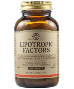 Solgar Lipotropic Factors 100 Tabs.