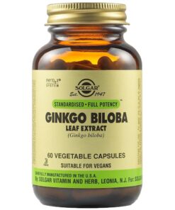 Solgar Ginkgo Biloba Leaf Extract Sfp 60Caps