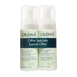 Caudalie Vinoclean Instant Foaming Cleanser Απαλός Αφρός Καθαρισμού Προσώπου, 2x150ml