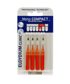 Elgydium Μεσοδόντια Βουρτσάκια Monocompact Red 0.7