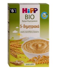 Hipp Κρέμα 5 Δημητριακών από τον 6ο Μήνα 200gr