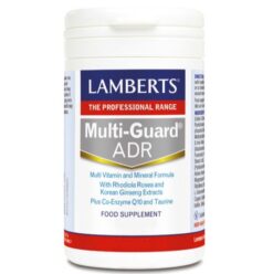 Lamberts Multi Guard ADR Πολυφόρμουλα Ενέργειας & Τόνωσης με Rhodiola, Korean Ginseng, Q10 & Ταυρίνη, 60 ταμπλέτες