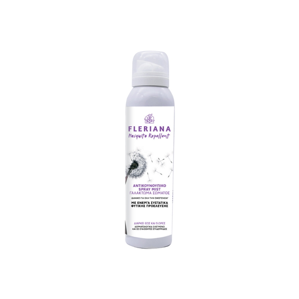 Power Fleriana Αντικουνουπικο Γαλακτωμα Spray Mist 100ml