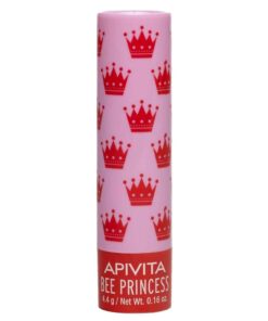 Apivita Lip Care Bee Princess Bio Eco με Βιολογικό Βερίκοκο & Βιταμίνες
