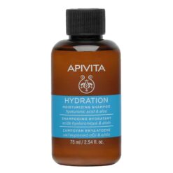 Apivita Moisturizing Shampoo Hyaluronic Acid & Aloe 75ml