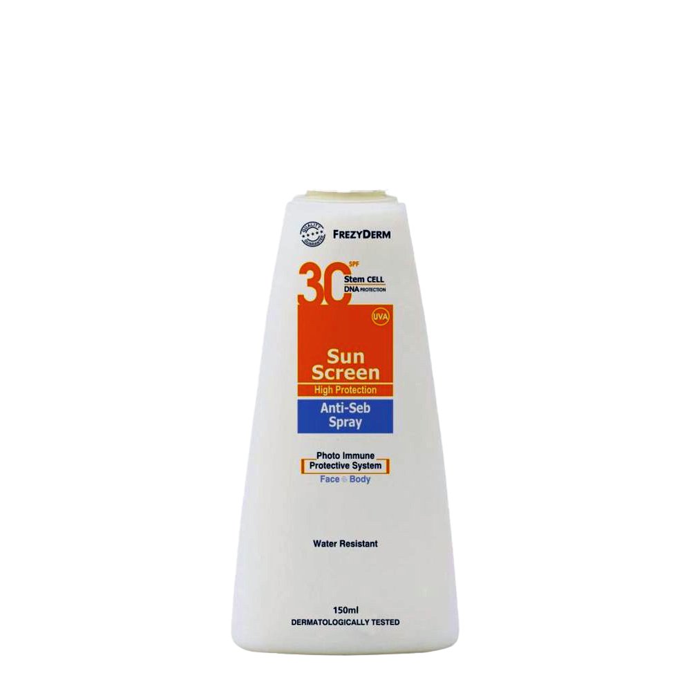 Frezyderm Sunscreen Body Spray Antiseb SPF30 150ml