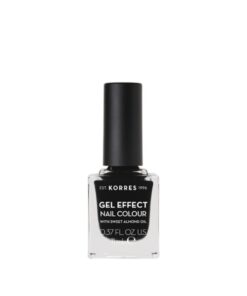 Korres ΑΜυγδαλΈλαιο Βερνίκι Νυχιών 100 Black 11ml