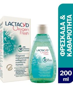 Lactacyd Oxygen Fresh καθαριστικό ευαίσθητης περιοχής, εξαιρετικά αναζωογονητικό, 200ml