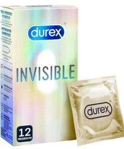 Durex Προφυλακτικά Εξαιρετικά Λεπτά Invisible 12 τεμάχια