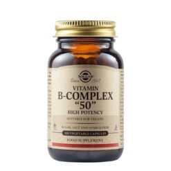 Solgar Formula B-Complex 50 Συμπλήρωμα Διατροφής, 100 Φυτικές Κάψουλες
