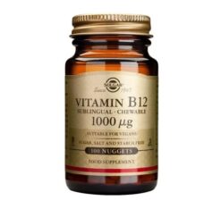 Solgar Vitamin B-12 Βιταμίνη Β12 1000mg 100nuggets