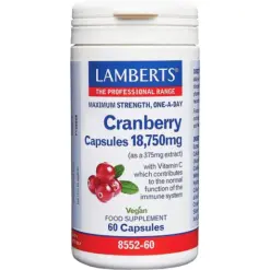 Lamberts Cranberry 18,750mg Εκχύλισμα Cranberry, 60 Ταμπλέτες