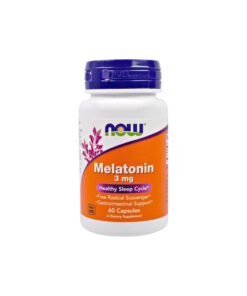 Now Melatonin 3 Mg  60Caps