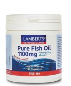 Lamberts Pure Fish Oil 1100mg 180caps