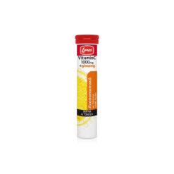 Lanes Vit C 1000Mg+Gins.Lemon 20Eff.tabs Red