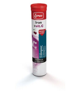 Lanes Iron & Vit.C Cherry Eff.20tabs