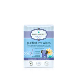 Pharmasept Baby Care Purified Eye Wipes Αποστειρωμένα Μαντηλάκια για την Περιοχή των Ματιών 10τμχ