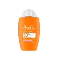 Avene Ultra Fluid Radiance SPF50+ Λεπτόρρευστο Αντηλιακό Ενίσχυσης της Φυσικής Λάμψης του Ευαίσθητου Δέρματος, 50ml