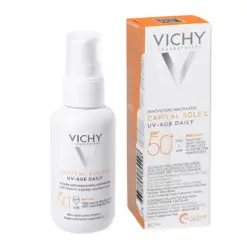 Vichy Capital Soleil UV-Age Daily SPF50+ Νερό Fluid 40ml