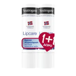 Neutrogena Lipstick Ενυδατικό stick χειλιών 1+1 δώρο 4,8gr