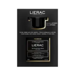 Lierac Voluptueuse Promo με Lierac Premium The Voluptuous Cream Αντιγηραντική Κρέμα Προσώπου για Σύσφιξη, 50ml & Δώρο The Voluptuous Cream Refill Ανταλλακτικό, 50ml, 1σετ