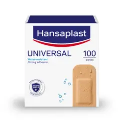 HANSAPLAST Universal Αδιάβροχα Αυτοκόλλητα Επιθέματα 3x7,2cm 100τμχ