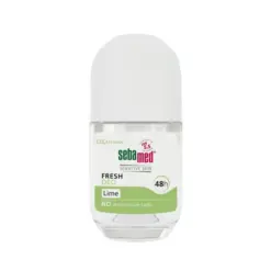 SEBAMED Deo Roll-on με Lime 24h Αποσμητικό με άρωμα Lime, 24ωρης διάρκειας, 50ml