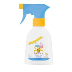 Sebamed Baby Sun Spray SPF50 Αντηλιακό Γαλάκτωμα Προσώπου & Σώματος σε Spray για Βρέφη & Παιδιά, 200ml