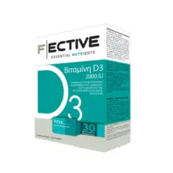 F|ECTIVE Essential Nutrients Vitamin D3 2000IU, 30softgels