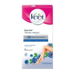 Veet Expert Ταινίες Αποτρίχωσης με Κρύο Κερί για Σώμα & Πόδια για Ευαίσθητες Επιδερμίδες, 20τεμ