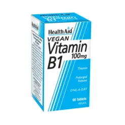 Health Aid Vitamin B1 Thiamin 100mg, 90tabs