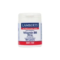 Lamberts Vitamin B6 50mg, 100tabs