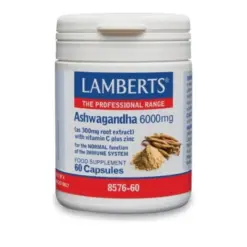 Lamberts Ashwagandha 6000mg, 60 κάψουλες