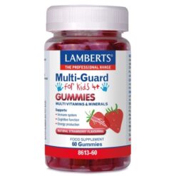 Lamberts Multi-Guard for Kids 4+ Gummies με Φυσική Γεύση Φράουλα, 60 Ζελεδάκια