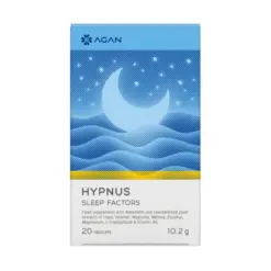 Agan Hypnus Sleep Factors Συμπλήρωμα Διατροφής με Μελατονίνη για την Βελτίωση της Ποιότητας Ύπνου, 20 vegicaps