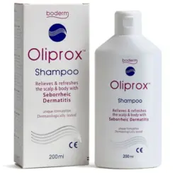 Boderm Oliprox Shampoo Σαμπουάν για την Αντιμετώπιση της Σμηγματορροϊκής Δερματίτιδας στο Τριχωτό της Κεφαλής, 200ml