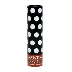 Apivita Chestnut Lip Care με Κάστανο,Ελαφριά Σοκολατί Απόχρωση 4.4gr