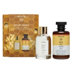 Apivita Bee My Honey Promo Eau De Toilette Unisex Άρωμα, 100ml & Δώρο Shower Gel Αφρόλουτρο Σώματος, 250ml, 1σετ