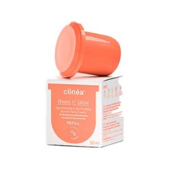 Clinea Reset & Glow Sorbet Κρέμα Προσώπου Αντιγήρανσης Και Λάμψης Refill, 50ml