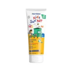 Frezyderm Kids Sun + Nip SPF50+ Παιδικό Αντιηλιακό Γαλάκτωμα για Πρόσωπο & Σώμα με Εντομοαπωθητικές Ιδιότητες, 175ml