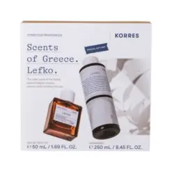 Korres Promo Lefko Eau De Toilette 50ml & Αφρόλουτρο, 250ml