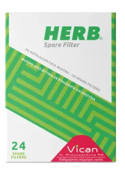 Vican Herb Spare Filter 24Τμχ