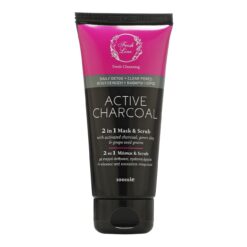 Fresh Line Μάσκα & Scrub με Ενεργό Άνθρακα 2 σε 1, 100ml