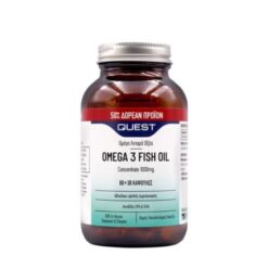 Quest Omega 3 Fish Oil Concentrate 1000mg, 90 κάψουλες