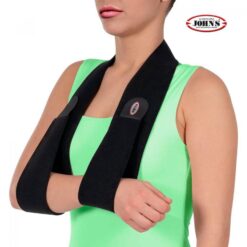 JOHNS ΑΟΡΤΗΡΑΣ WRAP AROUND BLACK LINE S-XL ΤΕΜ