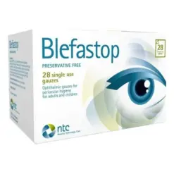NTC Pharma Blefastop Μαντηλάκια Βλεφάρων 28 Τεμάχια