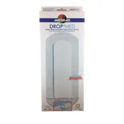 Master Aid Drop Med, Αντικολλητικές Αυτοκόλλητες Γάζες 3τμχ 10,5x25