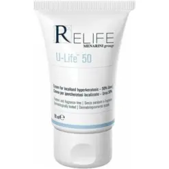 Menarini Relife U-Life 50, Ενυδατική & Απολεπιστική Θεραπεία για Περιοχές Αποφολιδωμένου Δέρματος 30ml